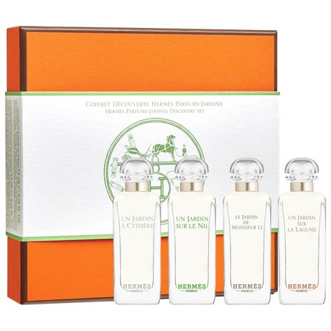 hermes garden coffret set|sephora mini Hermes garden perfume.